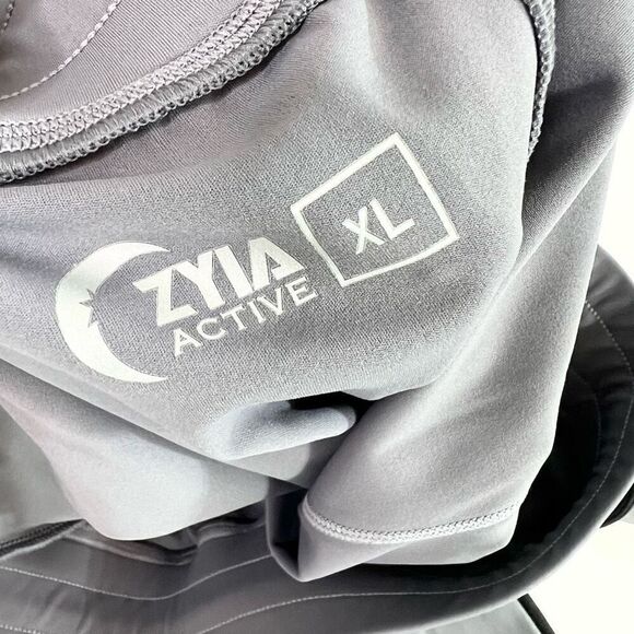 Zyia Joggers Pants Womens XL Dark Gray Everywhere Peak Drawstring Active Athleti - Picture 4 of 13